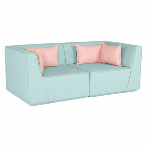 диван cubit sofa прямой голубой в Волгограде