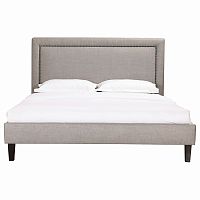 кровать двуспальная 160х200 серая laval upholstered в Волгограде