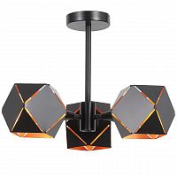 потолочная люстра st luce enigma sl258.402.03 черная в Волгограде