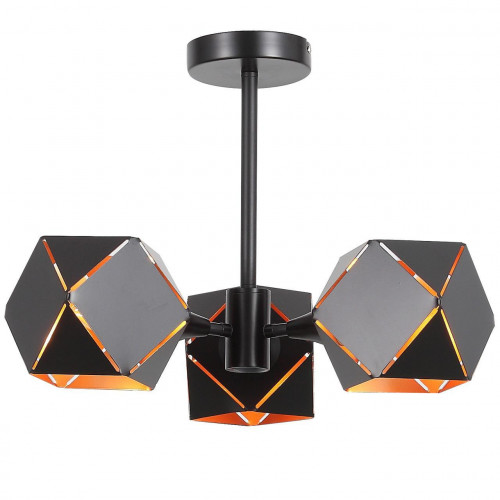 потолочная люстра st luce enigma sl258.402.03 черная в Волгограде