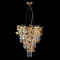 подвесная люстра crystal lux romeo sp10 gold d600 в Волгограде