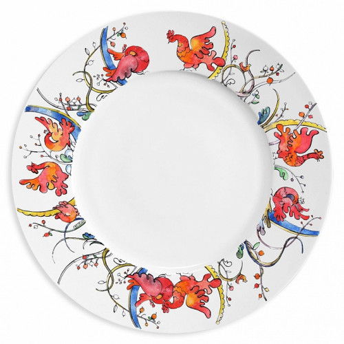 блюдо сервировочное 310 мм бортовое петушки в Волгограде