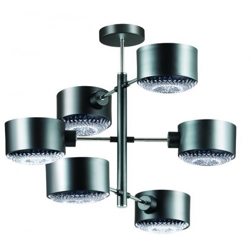 потолочная люстра lumion jared 3741/6c черная в Волгограде