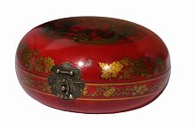 декоративная шкатулка gudong красная в Волгограде