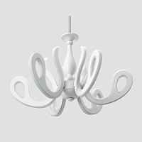 потолочная светодиодная люстра ambrella light orbital classic fk81/6 wh 292w d640 белая в Волгограде