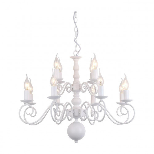 подвесная люстра arte lamp a1129lm-12wh в Волгограде