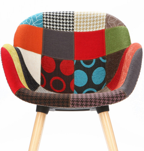 стул patchwork (eames style) разноцветный в Волгограде