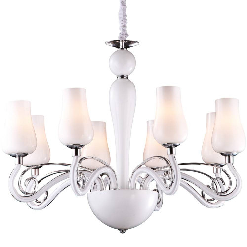 подвесная люстра arte lamp biancaneve a8110lm-8wh в Волгограде