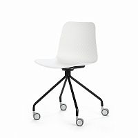 стул glide на колесиках белый в Волгограде