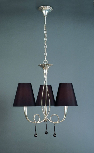 подвесная люстра mantra paola painted silver 3532 в Волгограде