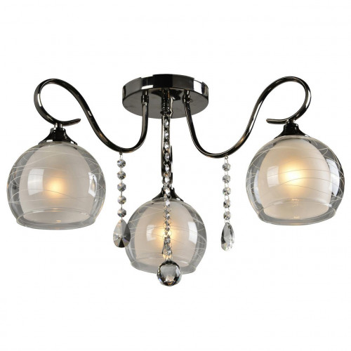 потолочная люстра idlamp merinella 877/3pf-darkchrome в Волгограде