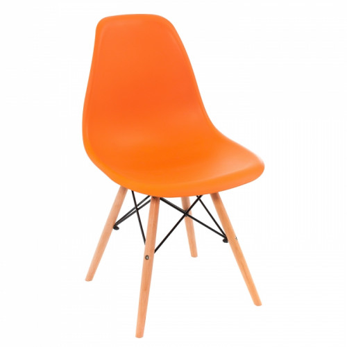 стул деревянный eames pc-015 orange в Волгограде