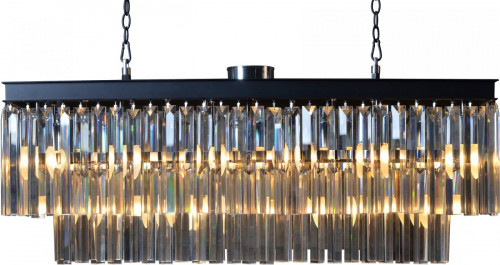 люстра odeon l110 black&glass чёрная, прозрачная в Волгограде