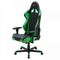 кресло геймерское dxracer racing черно-зеленое в Волгограде