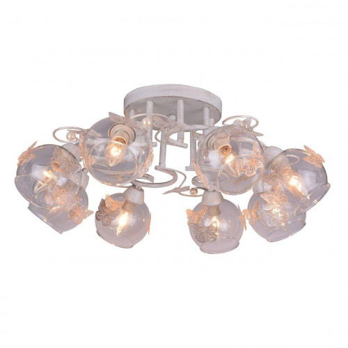 потолочная люстра arte lamp alessandra a5004pl-8wg в Волгограде