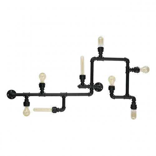 потолочная люстра ideal lux plumber pl8 nero в Волгограде